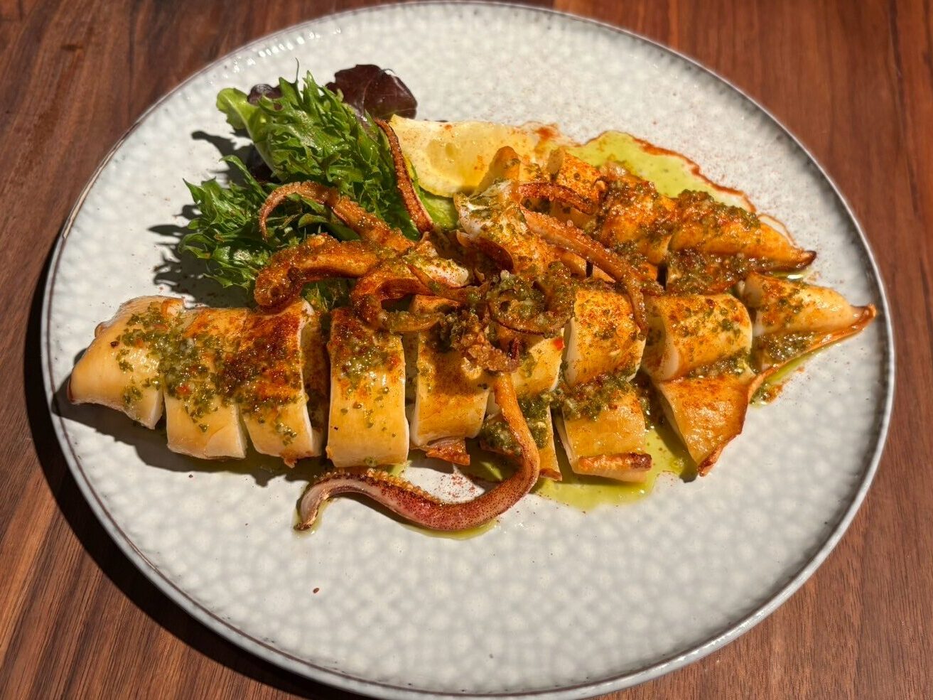 西班牙加利西亞香煎花枝 Pan-Fried Calamari