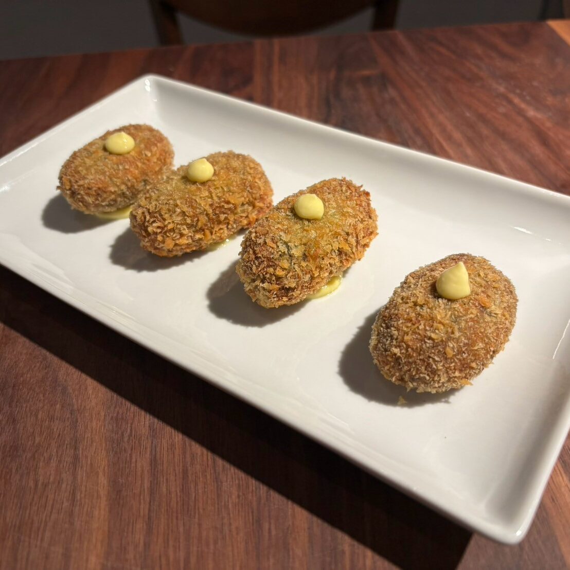 西班牙酥炸菠菜起司奶球 Spinach Croquettes