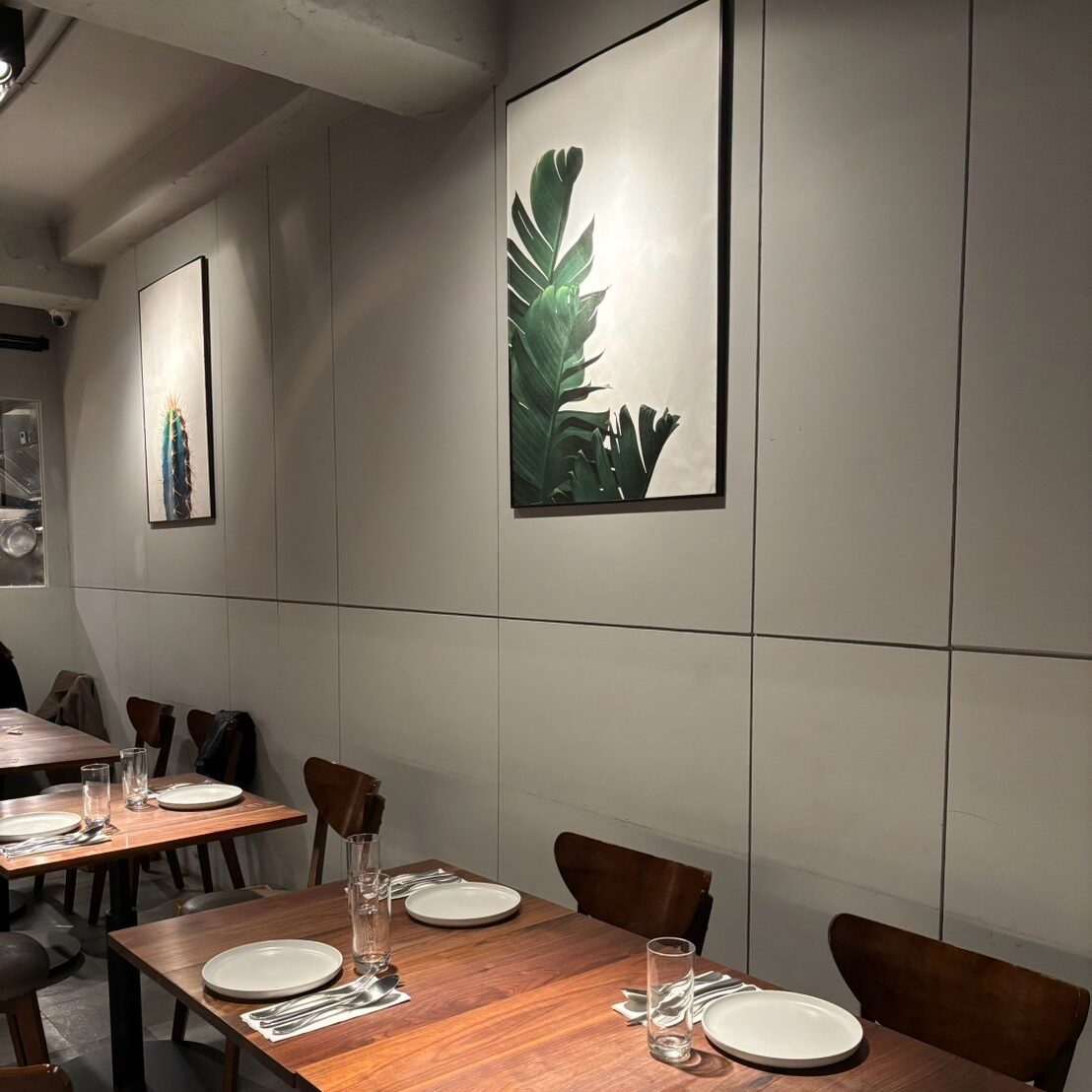 簡約的店內風格